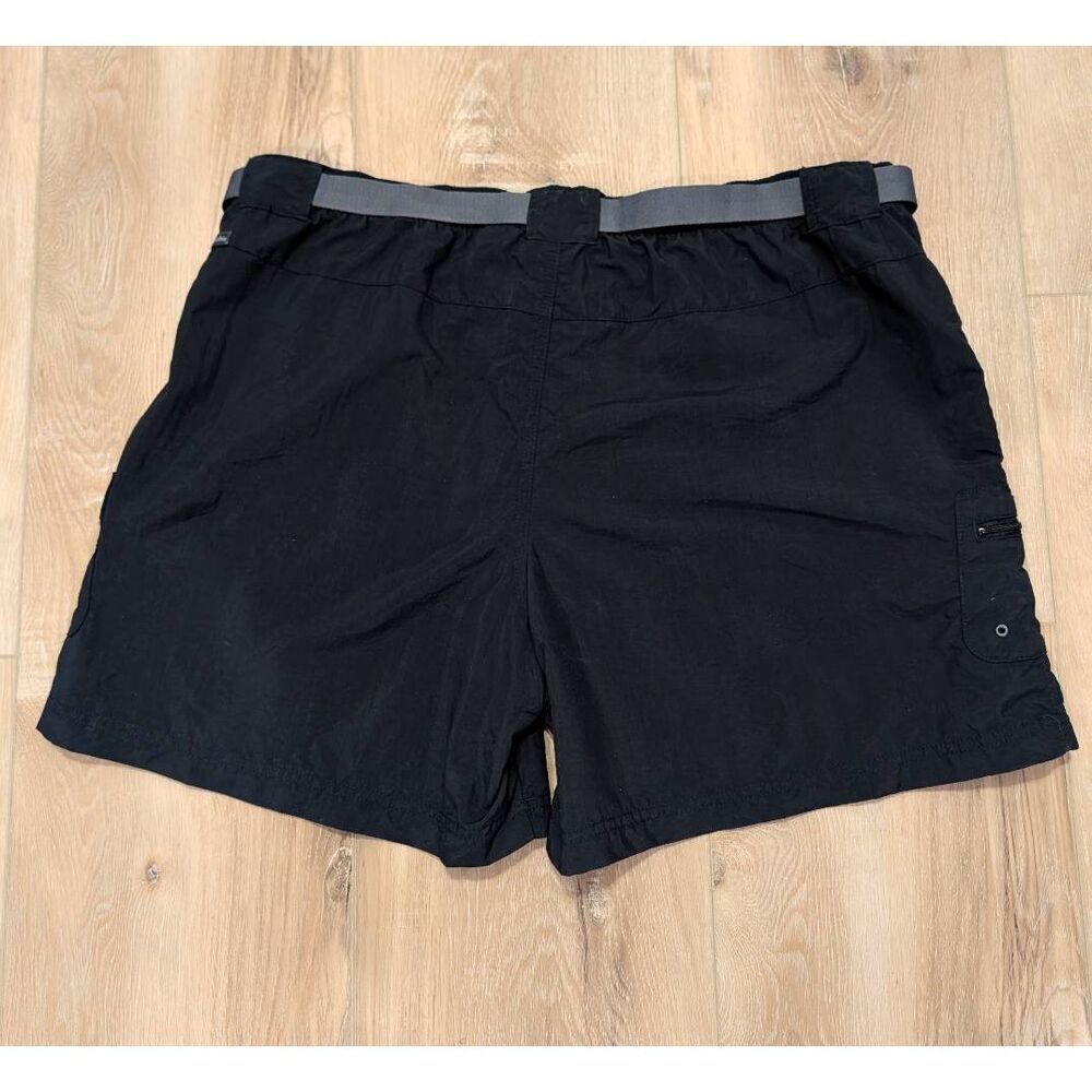 Columbia Sandy River Cargo Shorts Women's XL Black Quick Dry Nylon - Picture 7 of 15